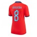 England Jordan Henderson #8 Borta matchtröja Dam VM 2022 Kortärmad Billigt